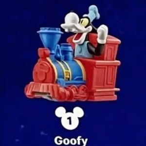 Disney McDonald’s Happy Meal toy goofy train new